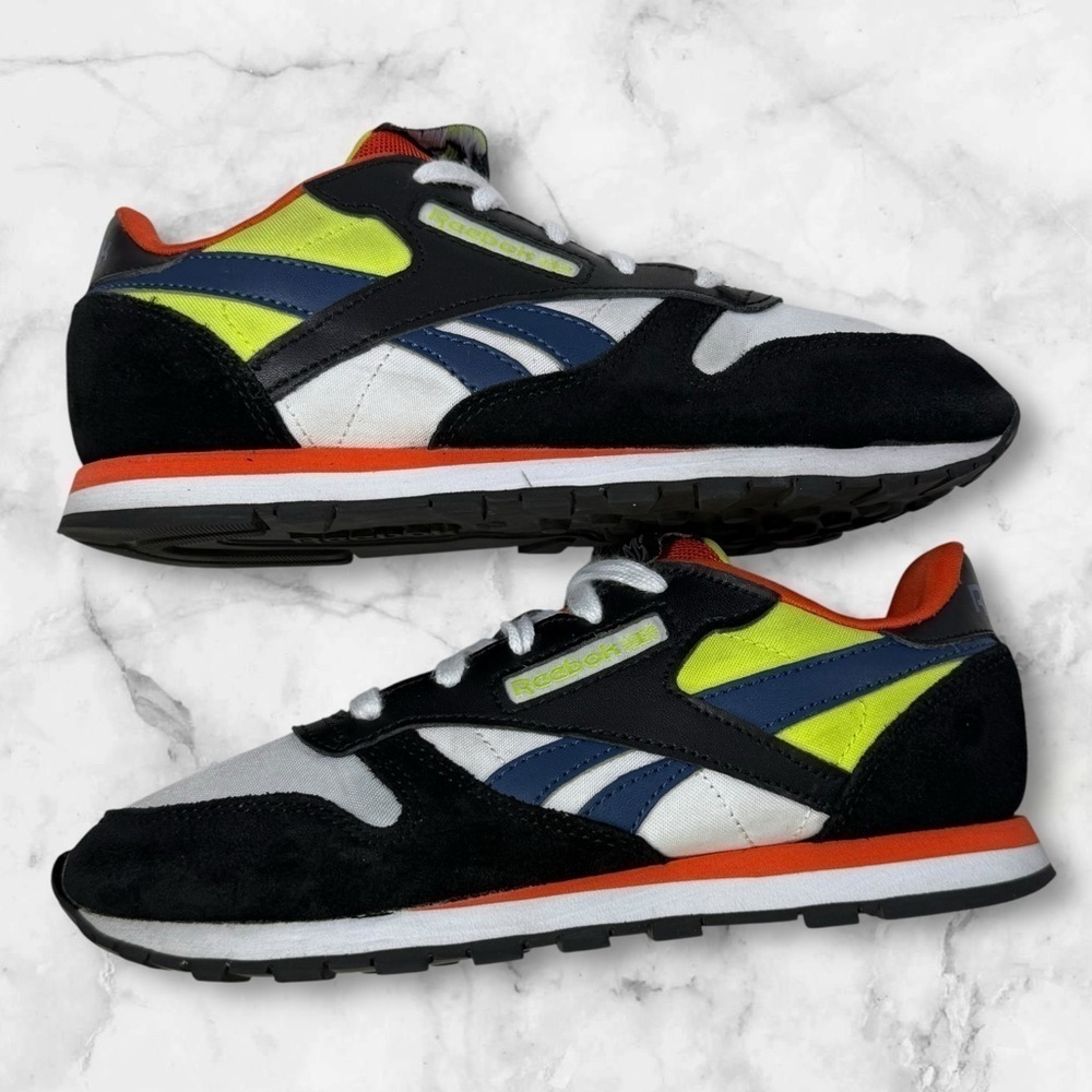 Kids Reebok Classic Leather size 3 - Picture 4 of 7